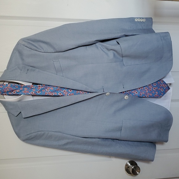 Cantarelli / Bergdorf Goodman Blue Blazer 💙 Cashmere and Cotton52 cut ✂️